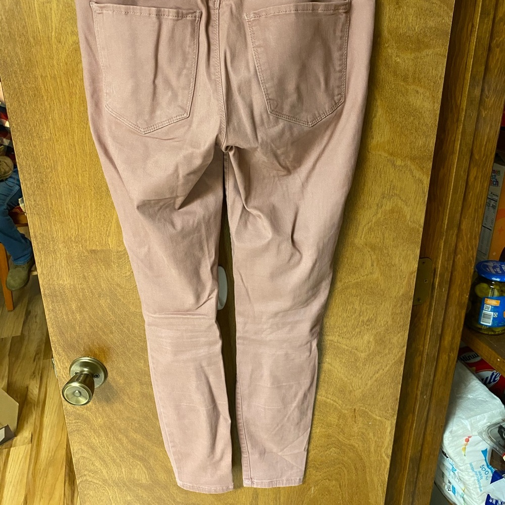 light pink jeggings